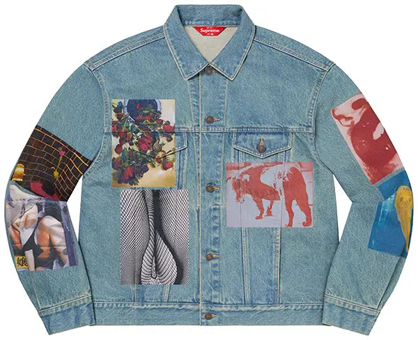 Supreme Daidō Moriyama Denim Trucker Jacket 'Blue' 2022 Outerwear for Unisex