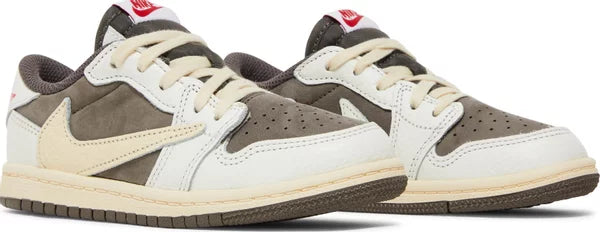 Travis Scott x Air Jordan 1 Low OG 'Reverse Mocha' for Kids - GENUINE AUTHENTIC BRAND LLC  