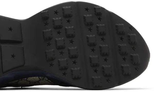 Gucci GG Rhyton 'Beige Blue Monogram' Sneakers for Men