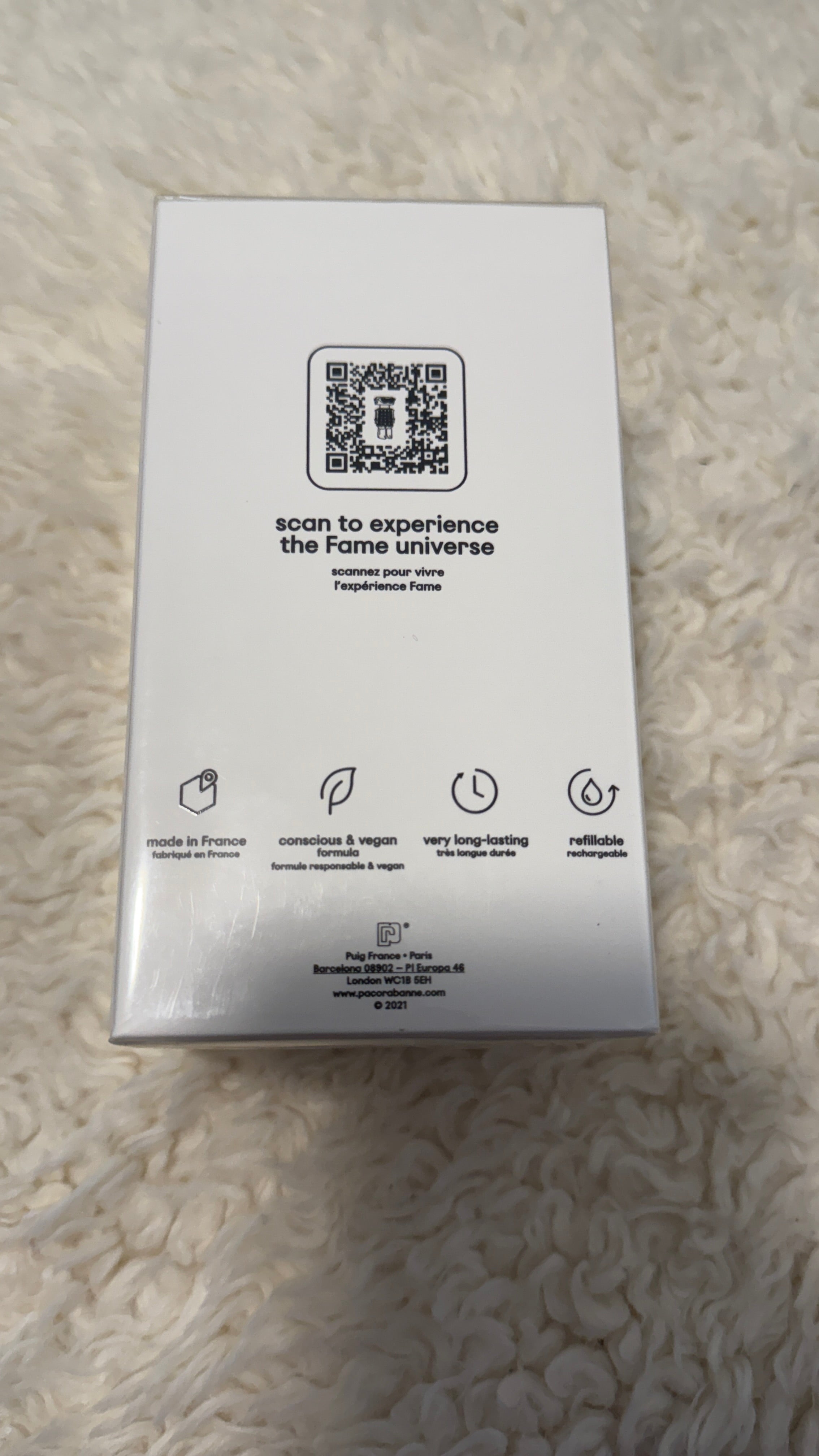 Paco Rabanne Fame de Paco Rabanne Eau De Parfum Spray recargable 2.7 oz (Mujeres)