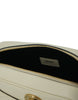Versace – Elegante Kamera-Umhängetasche aus weißem Leder