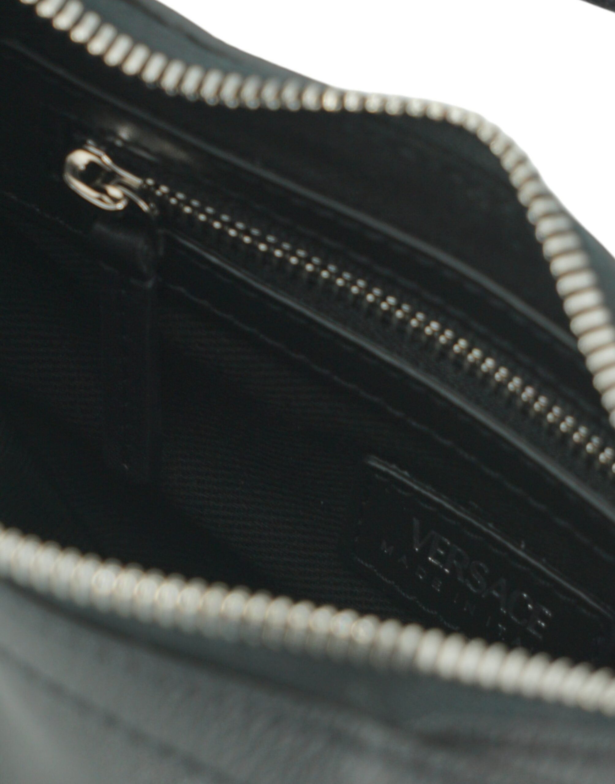 Versace – Elegante schwarze Mini-Hobo-Umhängetasche