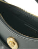 Versace Elegante Halbmond-Umhängetasche aus Leder