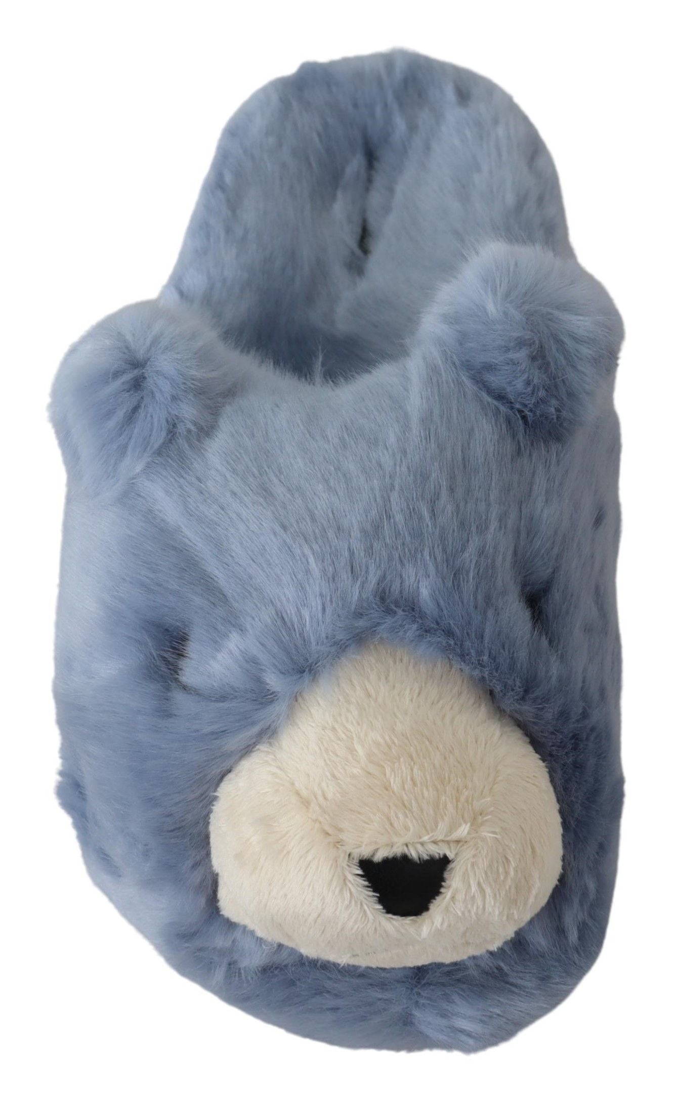Dolce & Gabbana Schicke Teddybär-Loafer in Blau