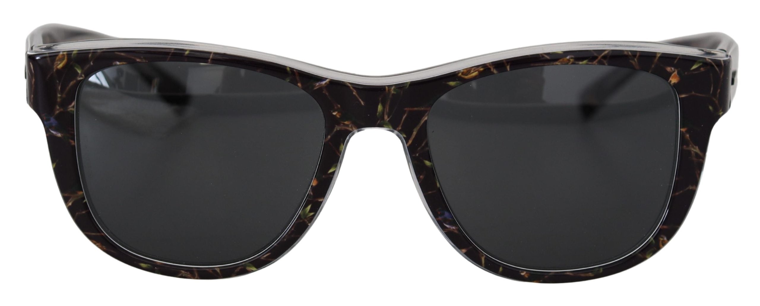 Dolce & Gabbana – Elegante schwarze Acetat-Sonnenbrille für Damen