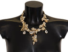 Dolce & Gabbana Elegant Sicily Floral Bug Statement Necklace