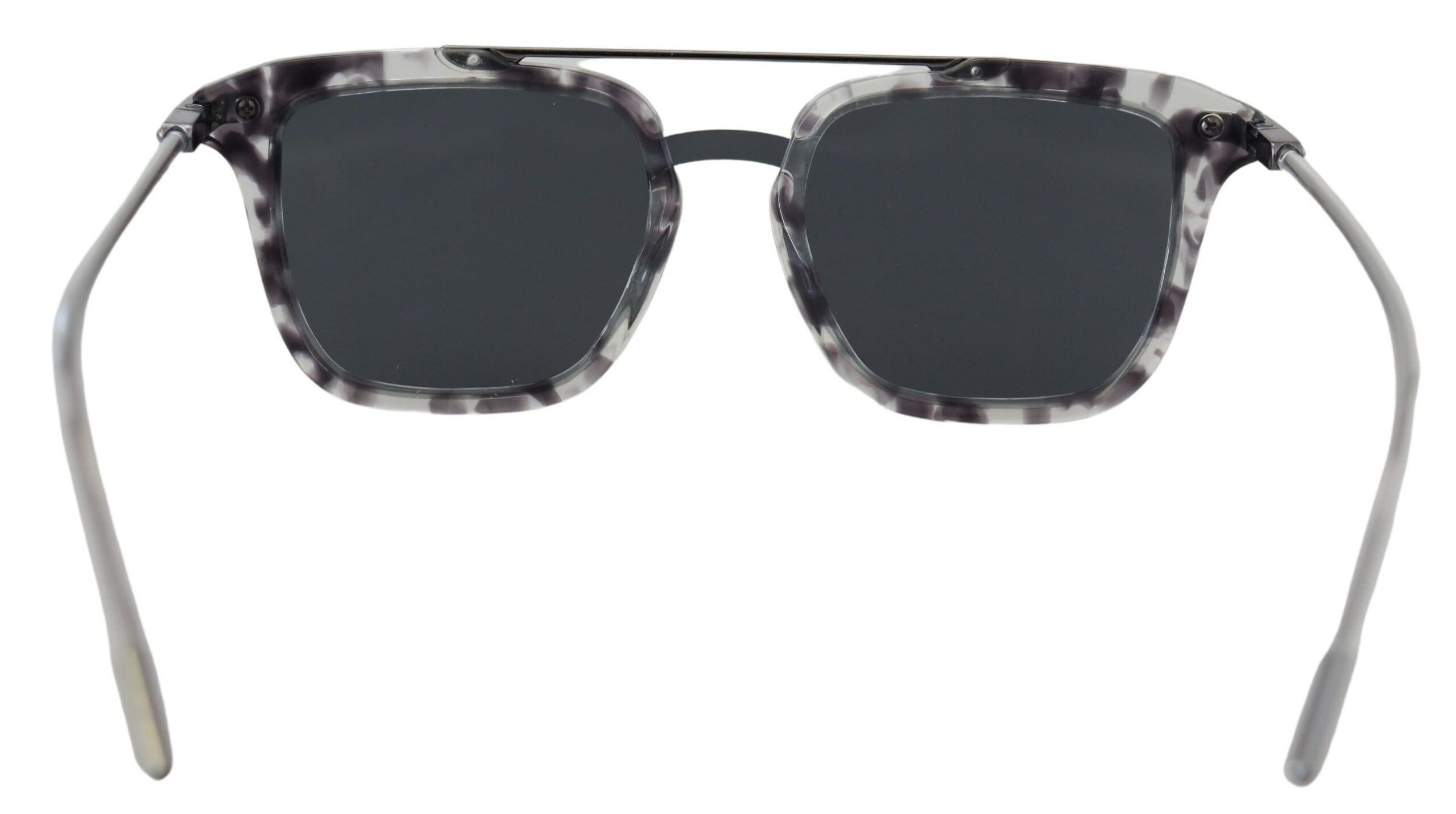 Dolce & Gabbana – Atemberaubende Sonnenbrille aus grauem Acetat