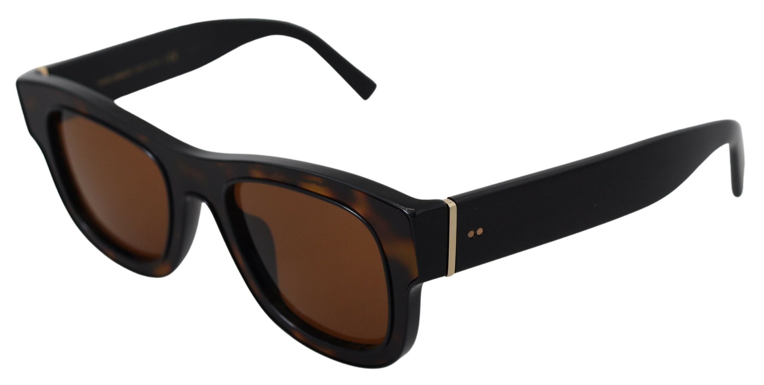 Dolce & Gabbana – Schicke Sonnenbrille aus braunem Acetat