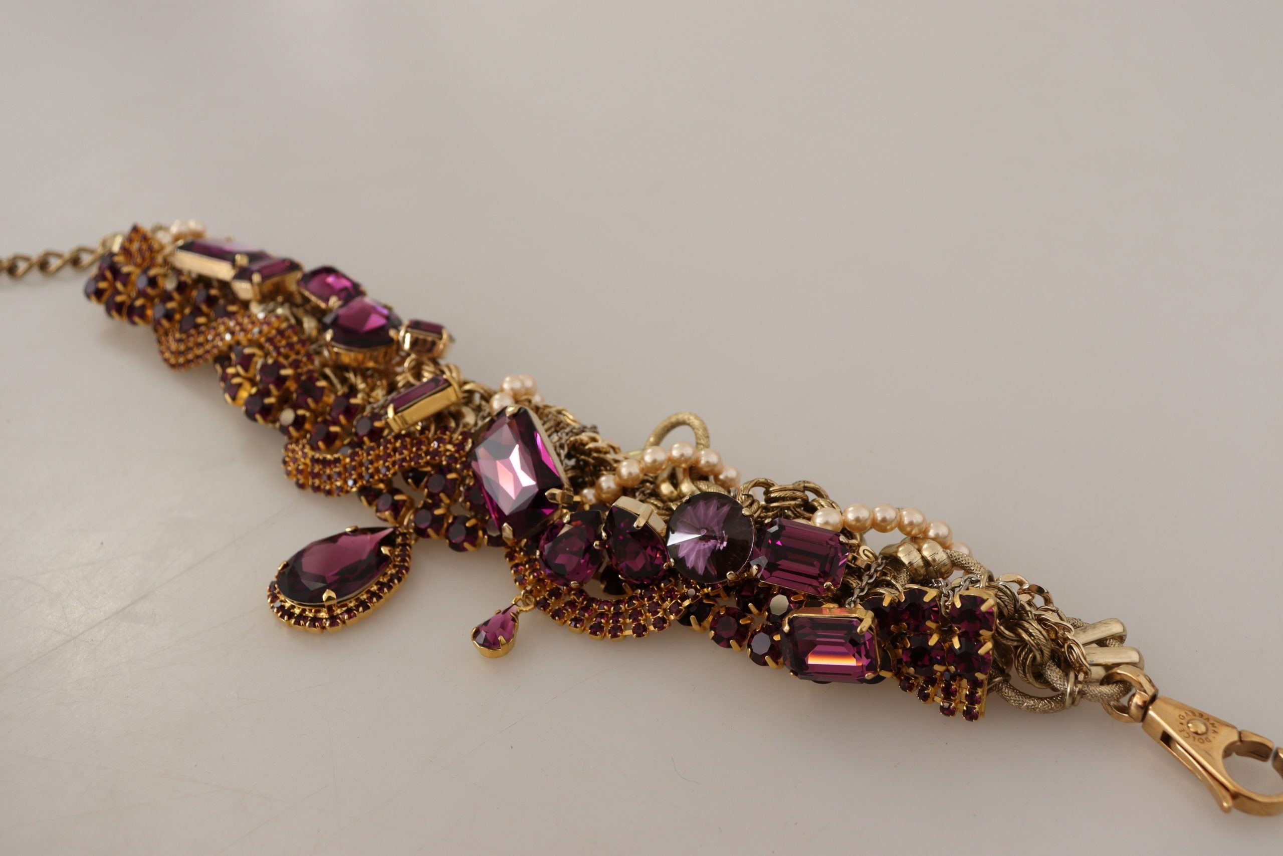 Dolce & Gabbana – Sicilian Sparkle – Statement-Halskette in Gold