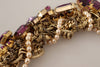 Dolce & Gabbana – Sicilian Sparkle – Statement-Halskette in Gold