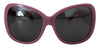 Dolce & Gabbana Schicke übergroße Sonnenbrille mit UV-Schutz