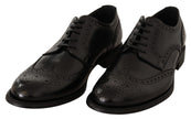 Dolce & Gabbana Elegant Wingtip Derby Oxford Shoes