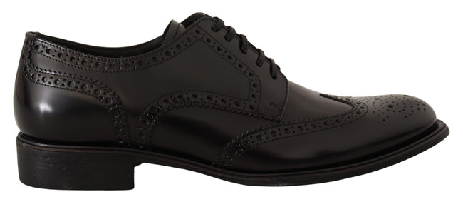 Dolce & Gabbana Elegante Wingtip-Derby-Oxford-Schuhe