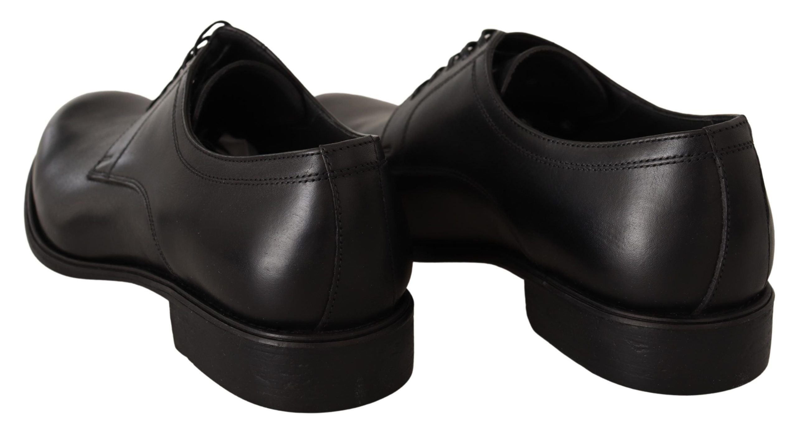 Dolce & Gabbana Elegant Black Derby Formal Shoes