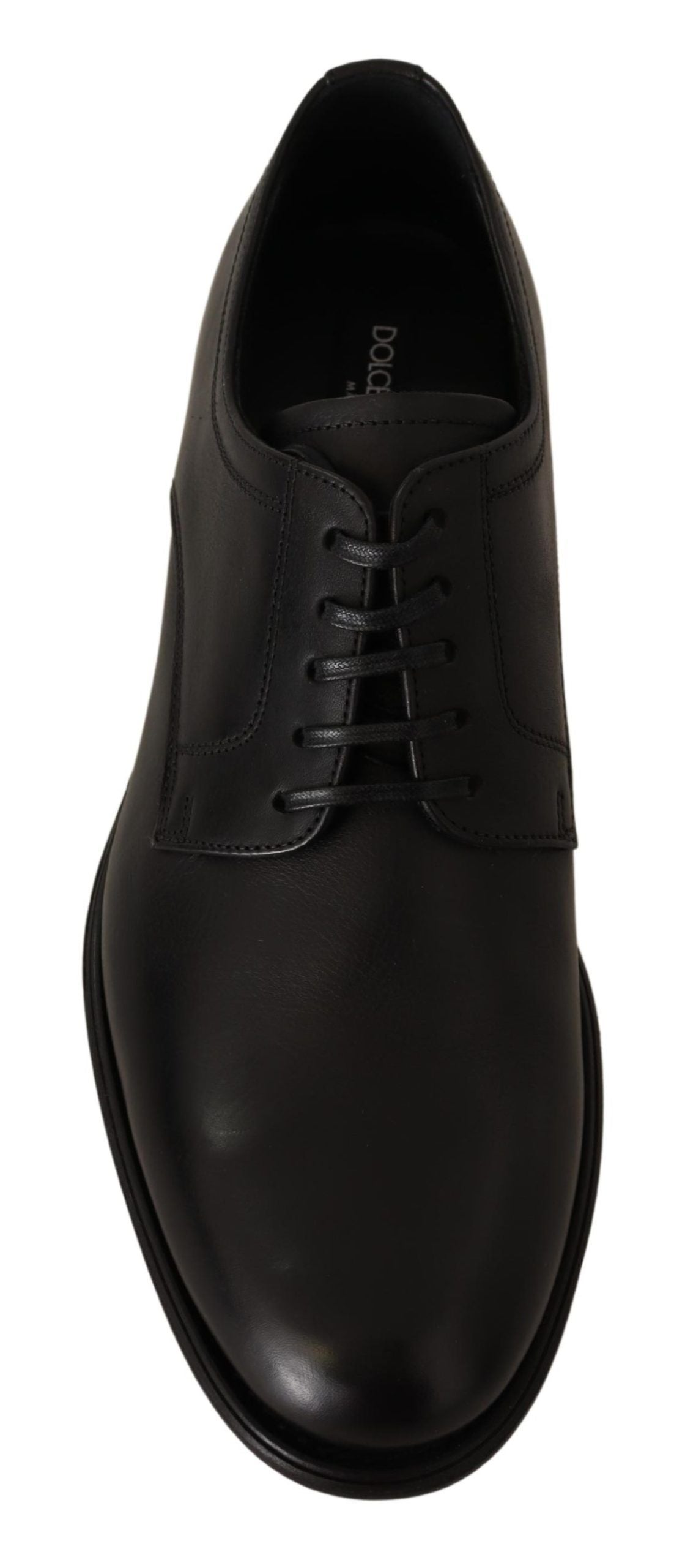 Dolce & Gabbana Elegant Black Derby Formal Shoes