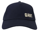Gant Elegante Baseballmütze aus Baumwolle in Blau