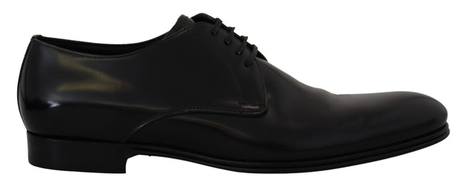Dolce & Gabbana Zapatos de vestir formales de cuero negro