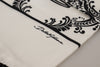 Dolce & Gabbana – Seidenschal für Herren mit Royal Crown-Print