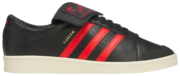 Willy Chavarria x Jabbar Low ‘Black Red’ 2025 Core Black Leather Street Sneaker
