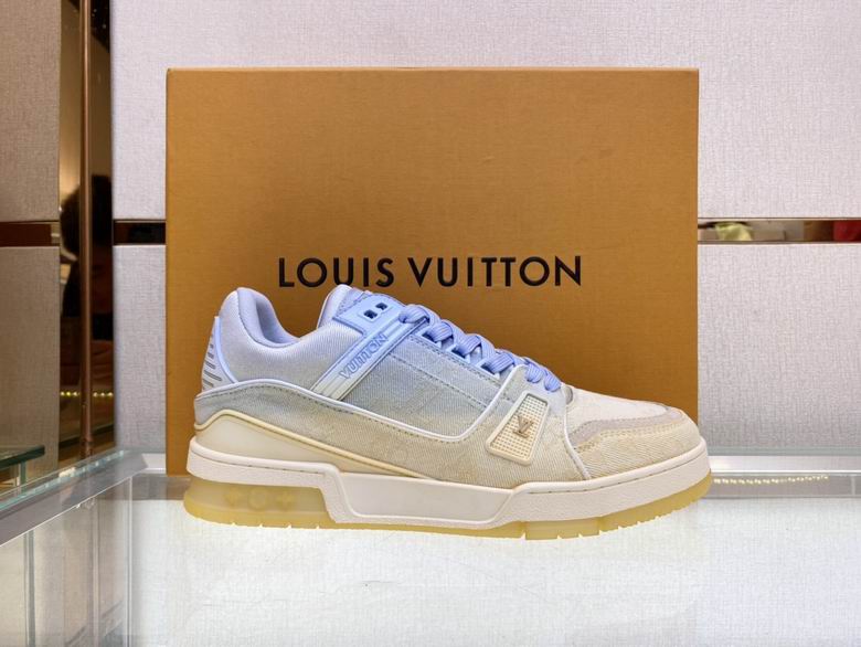 LV Low Cut Blue Sneakers for Women