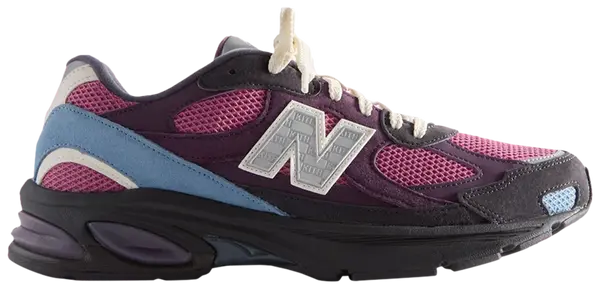 Kith x New Balance 2010 ‘Purple’ 2025 Monogram Mesh & Suede Running Sneaker