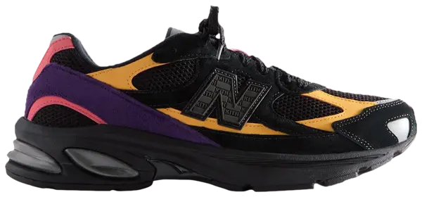 Kith x New Balance 2010 ‘Black Multi-Color’ 2025 Reflective Mesh & Suede Running Shoe