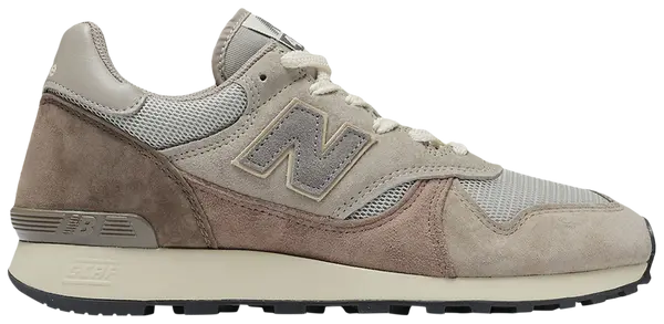 AURALEE x New Balance 475 ‘London Fog’ 2025 Taupe Gray & Suede Lifestyle Sneakers