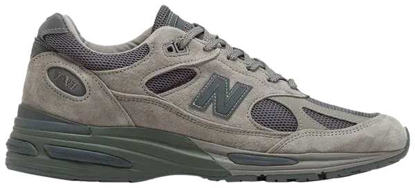thisisneverthat x New Balance 991v2 Made in England ‘Rock Ridge’ 2025 Grey Suede & Mesh FuelCell Edition