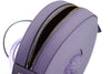 Versace Elegant Purple Round Shoulder Bag