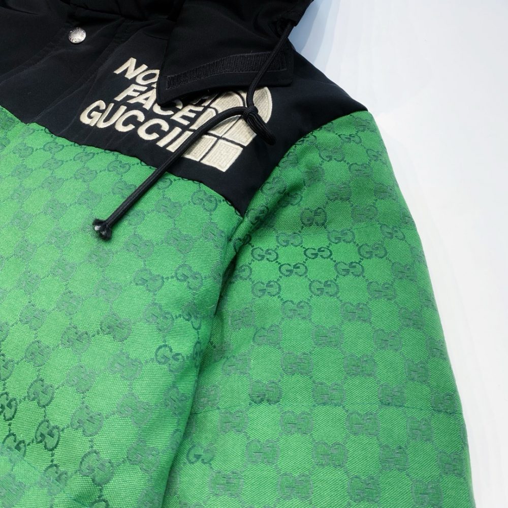 GUCCI X THE NORTH FACE Green Down Jacket – GENUINE AUTHENTIC BRAND LLC