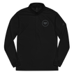 adidas x Genuine Authentic Brand Embroidered Logo Quarter zip pullover - Black / S - Black / M - Black / L - Black / XL - Black / 2XL - Black / 3XL - Black / 4XL