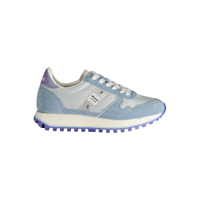 Blauer Light Blue Polyester Sneaker