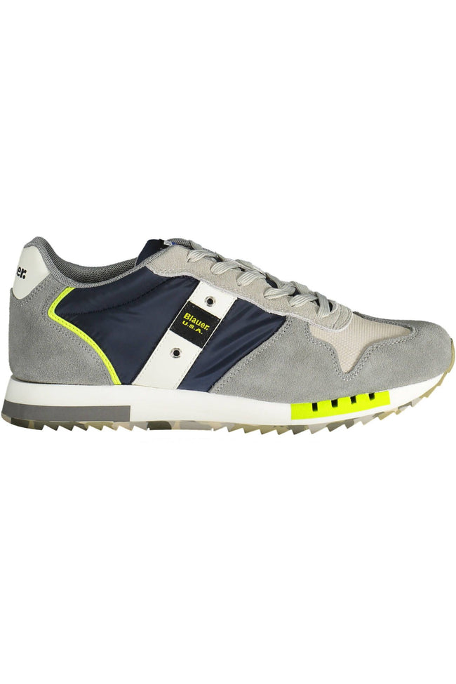 Blauer Blue Contrast Lace-up Sporty Sneakers