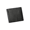 Blauer Elegant Black Leather Dual Compartment Wallet