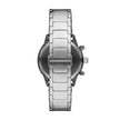 Emporio Armani – Elegante Chronographenuhr aus silbernem Stahl