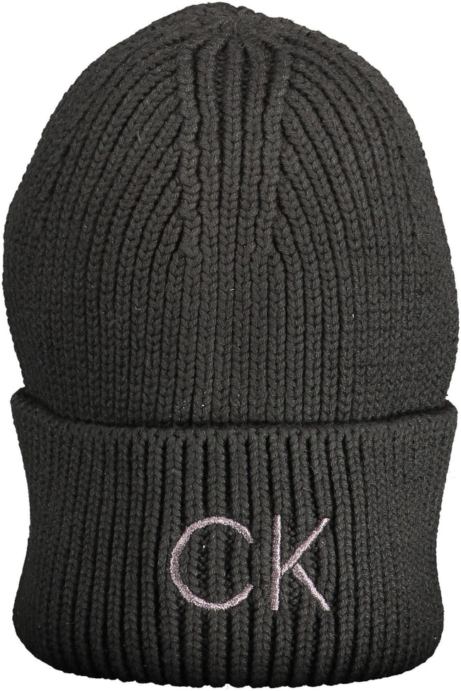 Calvin Klein Black Cotton Hat.