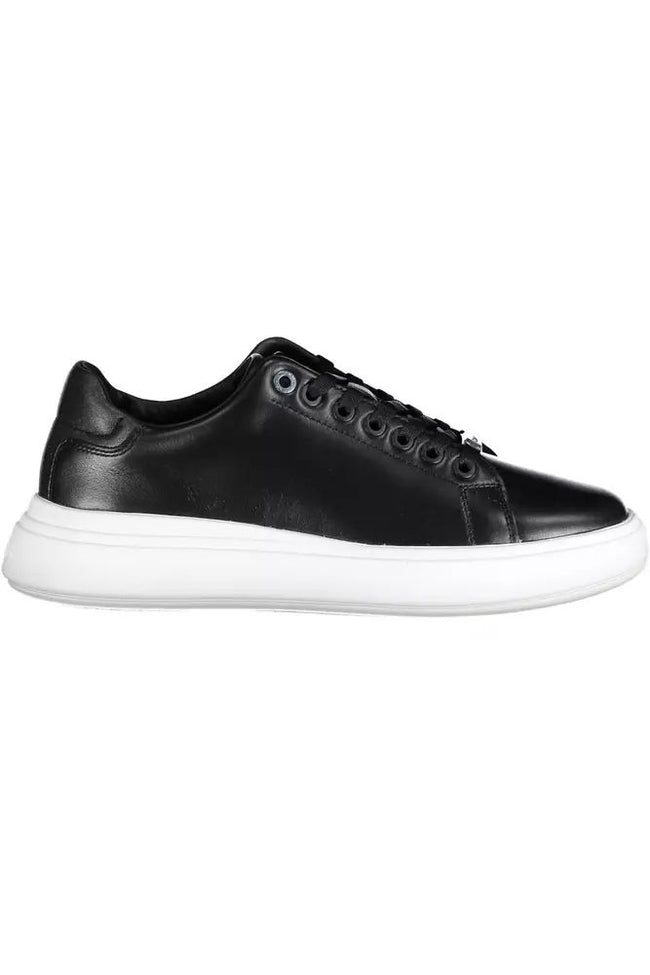 Calvin Klein Black Polyester Sneaker.