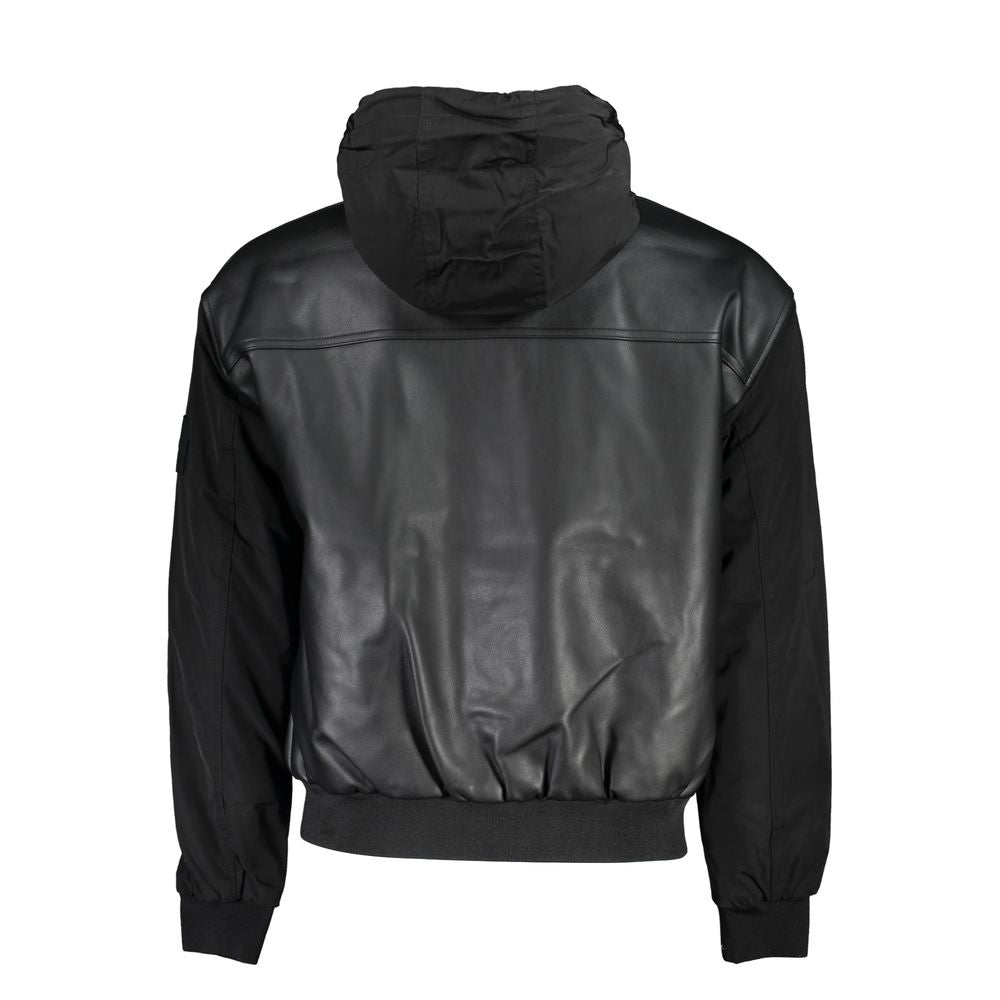 Calvin Klein Black Polyethylene Jackets & Coat.