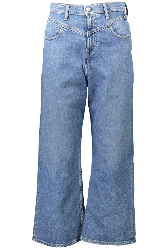 Calvin Klein Blue Cotton Jeans & Pant.