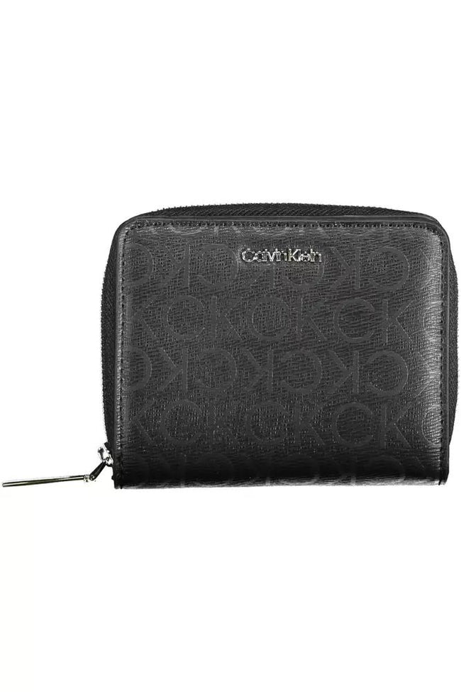 Calvin Klein Black Polyester Wallet.