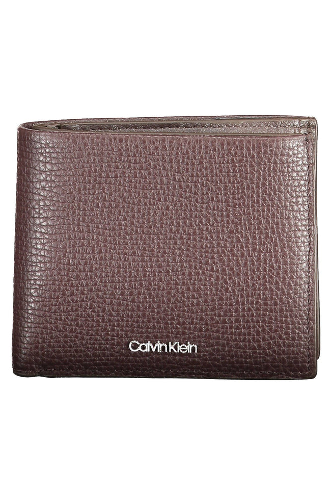Calvin Klein Brown Leather Wallet.