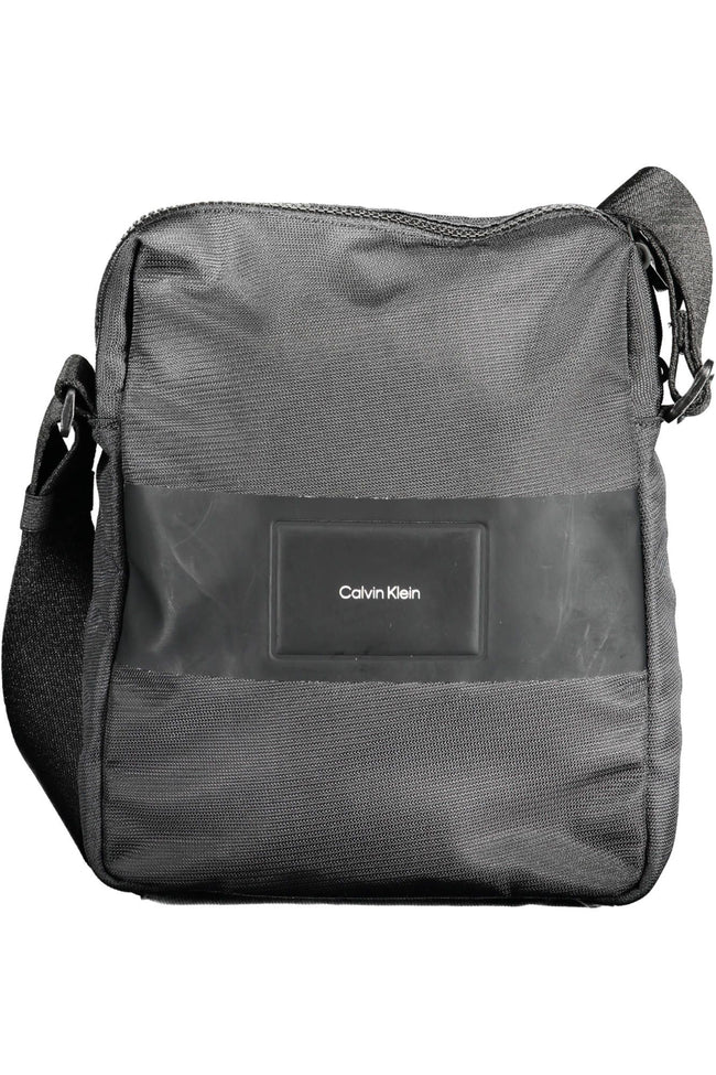 Calvin Klein Black Polyester Shoulder Bag.