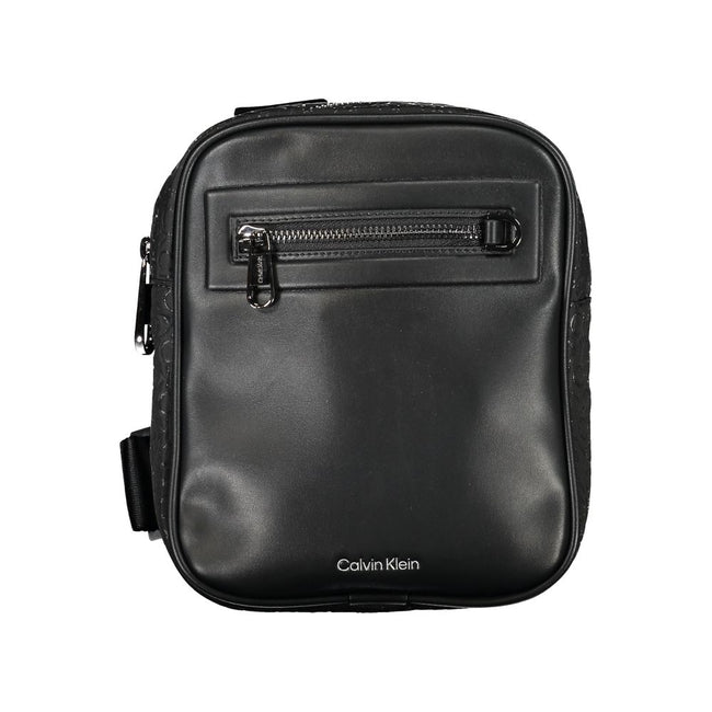 Calvin Klein Black Polyester Shoulder Bag.