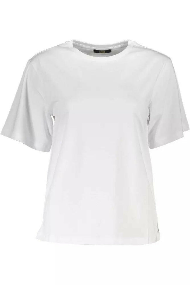 Cavalli Class White Cotton Tops & T-Shirt.