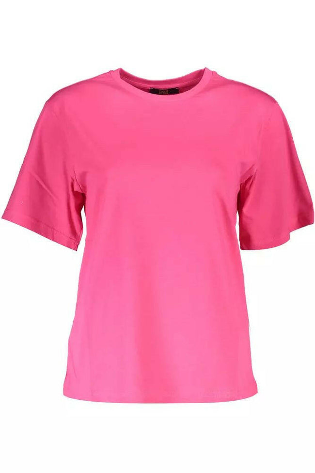 Cavalli Class Pink Cotton Tops & T-Shirt.