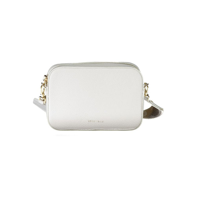 Coccinelle White Leather Handbag