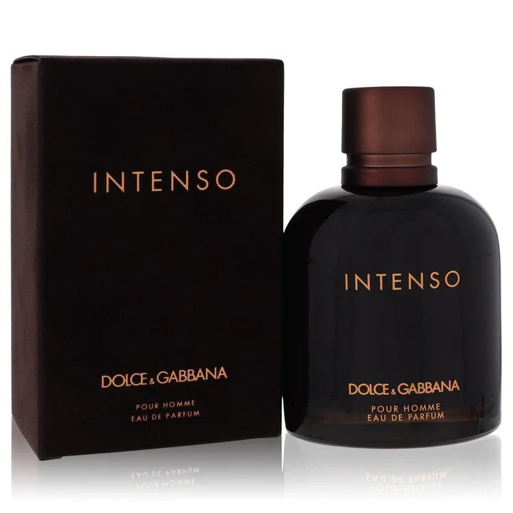 Dolce & Gabbana Intenso Cologne for Men – Deep Aromatic Woodsy Fragrance in Elegant Bottle