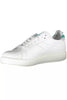 Diadora Chic White Lace-up Sneakers with Contrasting Accents
