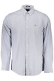 Gant Elegant Organic Cotton Blend Blue Shirt