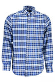 Gant Klassisches Langarmhemd aus Baumwolle in Blau